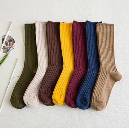 Everyday Pastel Harajuku Crew Socks