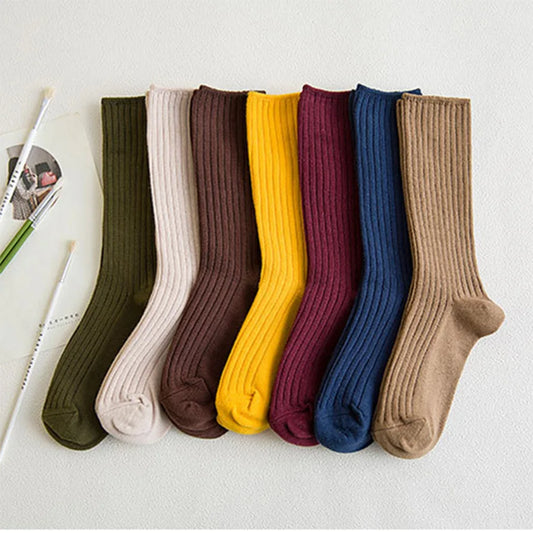 Everyday Pastel Harajuku Crew Socks