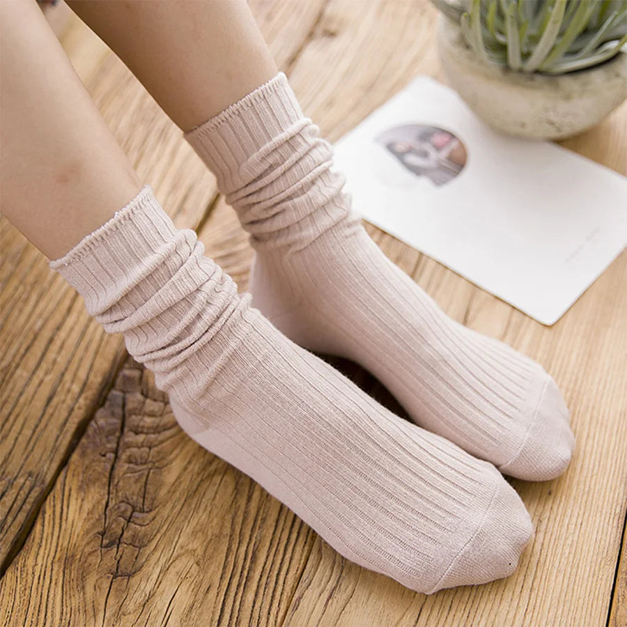 Everyday Pastel Harajuku Crew Socks