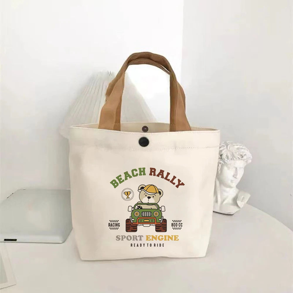 Minimalist Canvas Multi-Purpose Tote
