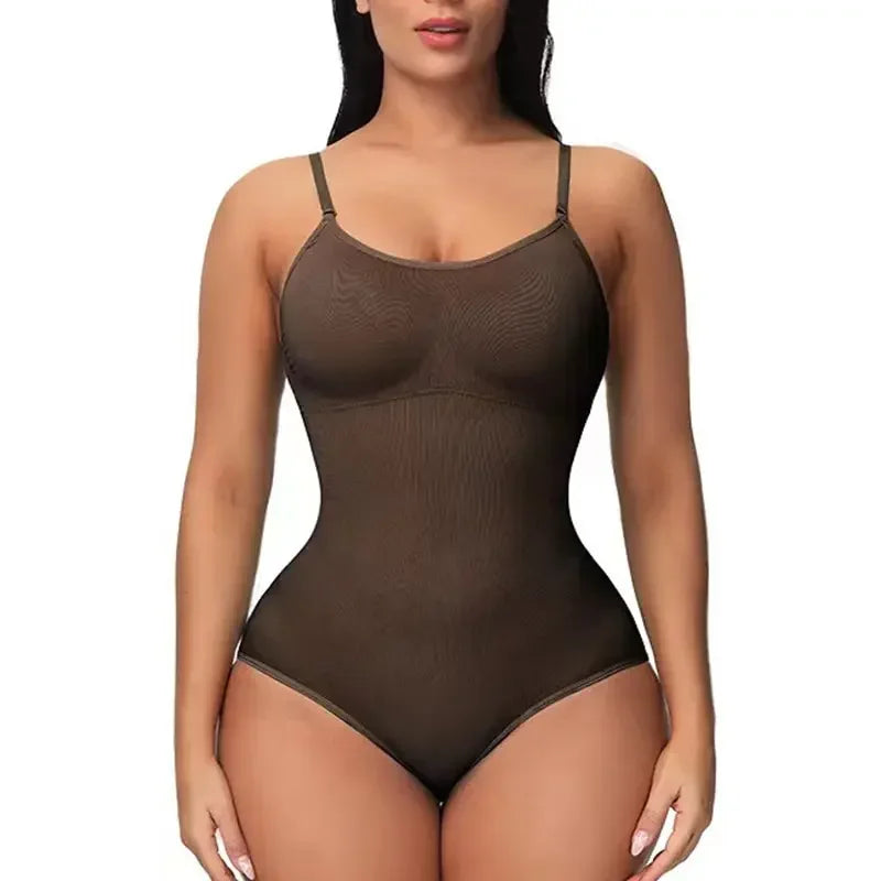 Seamless Tummy Control Shaping Bodysuit