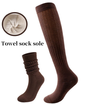 Cozy Slouchy Knee-High Socks