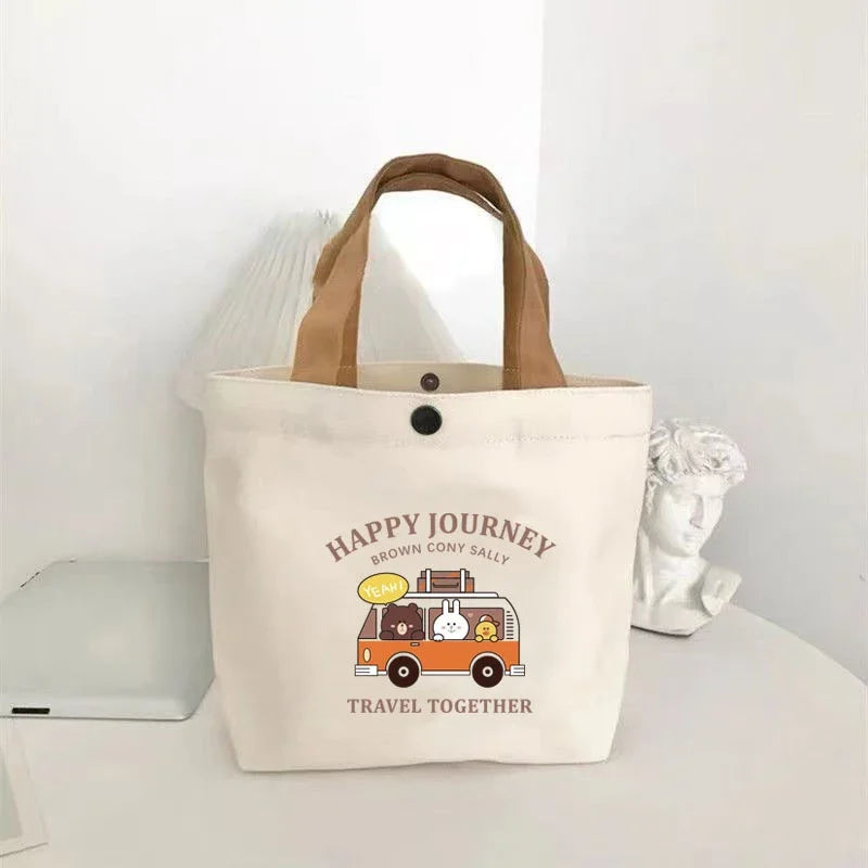 Minimalist Canvas Multi-Purpose Tote