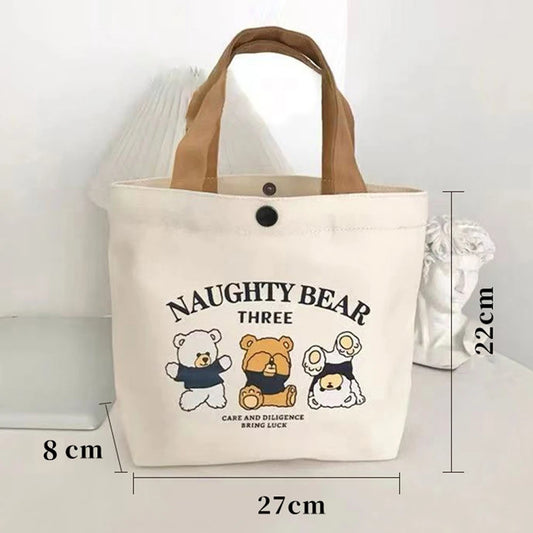 Minimalist Canvas Multi-Purpose Tote