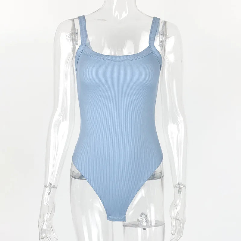 Sunkissed Ribbed Summer Bodysuit