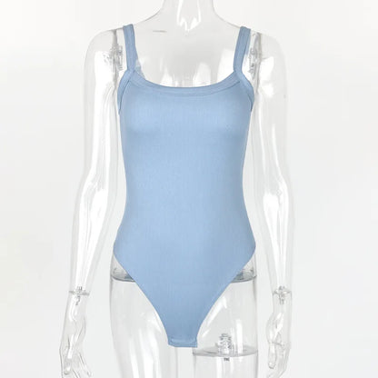 Sunkissed Ribbed Summer Bodysuit