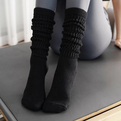 Cozy Slouchy Knee-High Socks