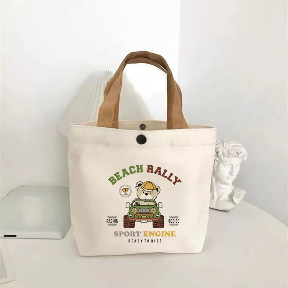 Minimalist Canvas Multi-Purpose Tote
