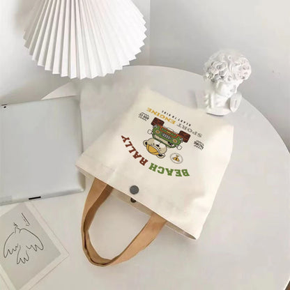 Minimalist Canvas Multi-Purpose Tote