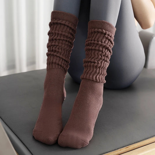 Cozy Slouchy Knee-High Socks