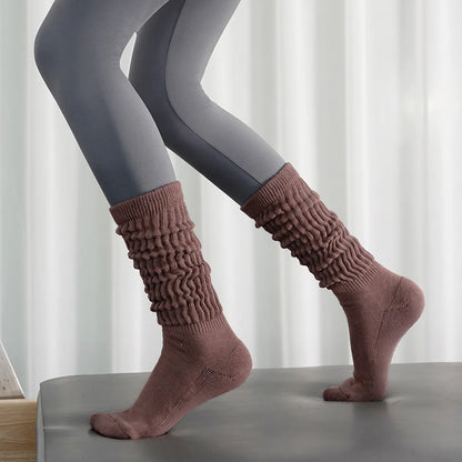 Cozy Slouchy Knee-High Socks